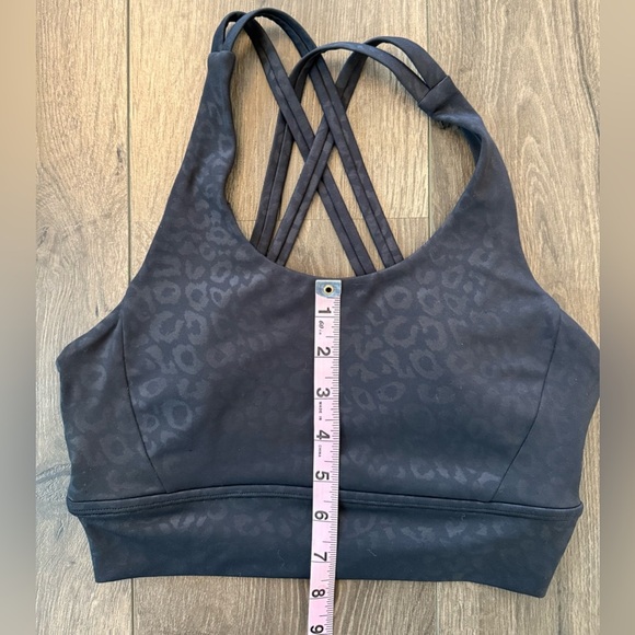 Buffbunny Rosa Sports Bra in Black Leopard Size Small - Picture 4 of 6